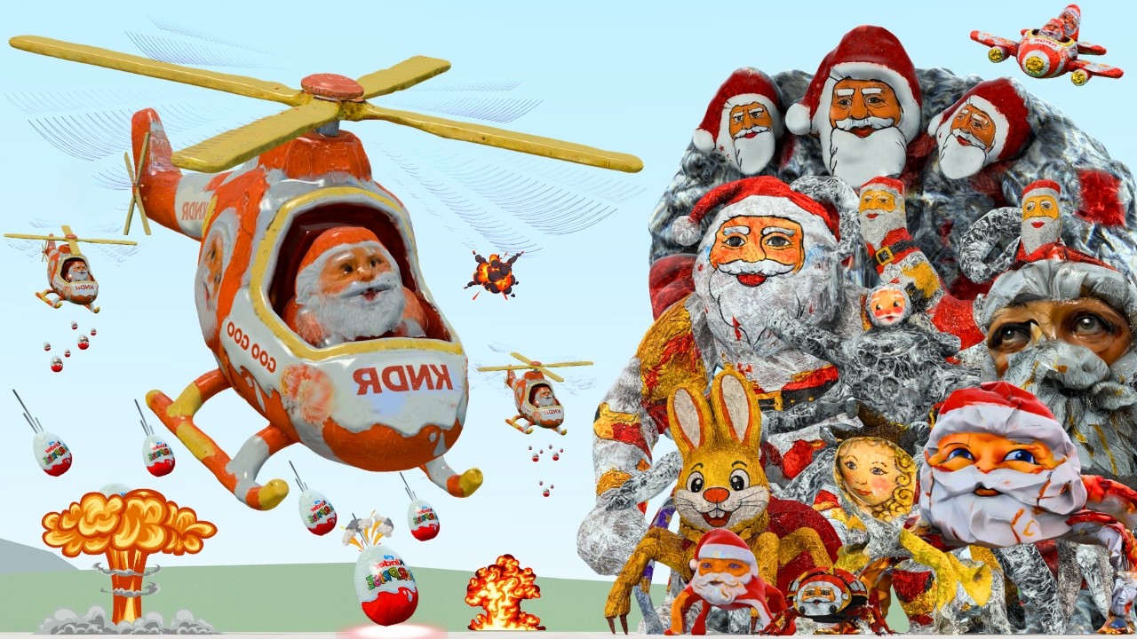 NEW GOO GOO GAGA HELICOPTER VS ALL GOO GOO GAGA MEMES In Garry's Mod