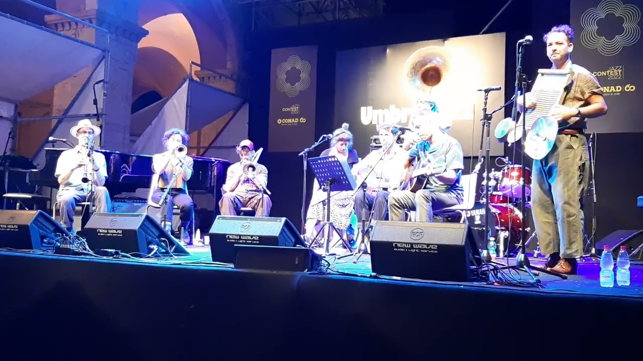 Tuba Skinny, Security. Perugia, 8th July 2022 Umbria Jazz.