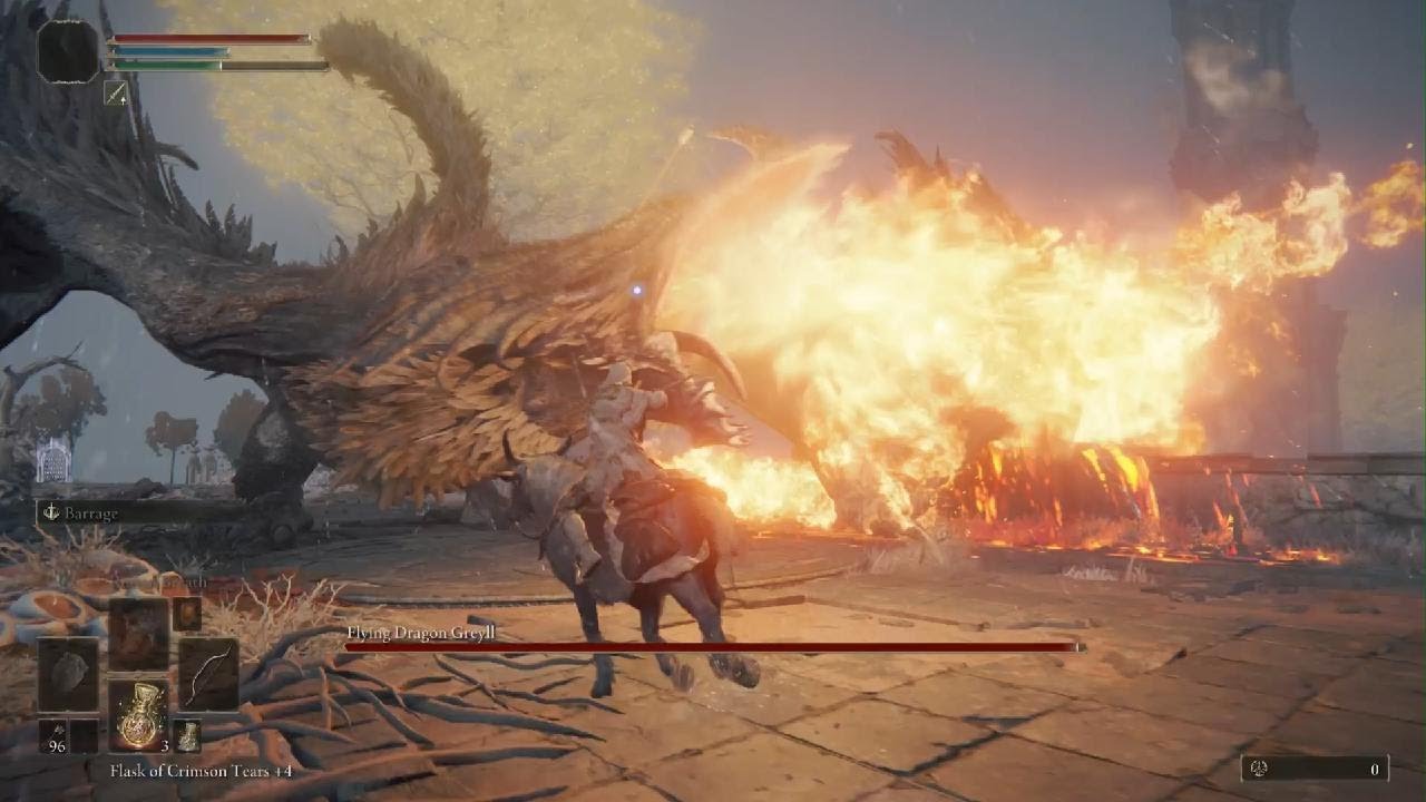 Early Flying Dragon Greyll 🐉 | ELDEN RING