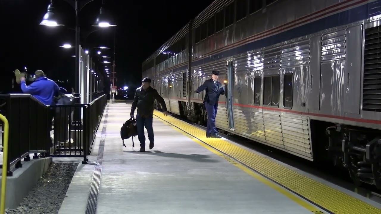 Calif. Zephyr in Ft. Morgan on 10FEB2026