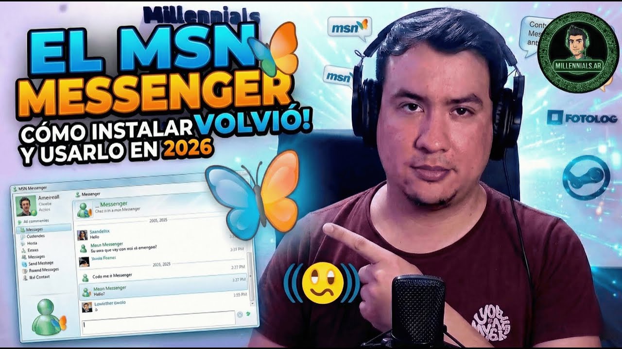 &iexcl;El MSN Messenger VOLVI&Oacute;! 🦋 C&oacute;mo instalarlo en 2026 (Escargot)