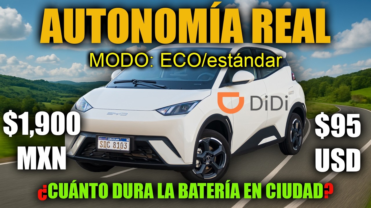 ¿Cuántas horas dura el Dolphin Mini en ciudad? Prueba real hasta 0%