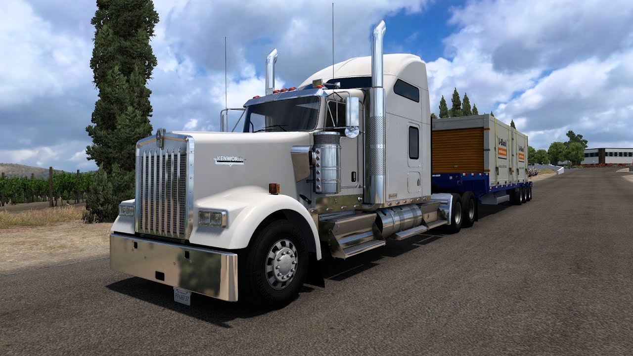 American Truck Simulator | Moving Containers From San Diego To Los Angeles #ats 
