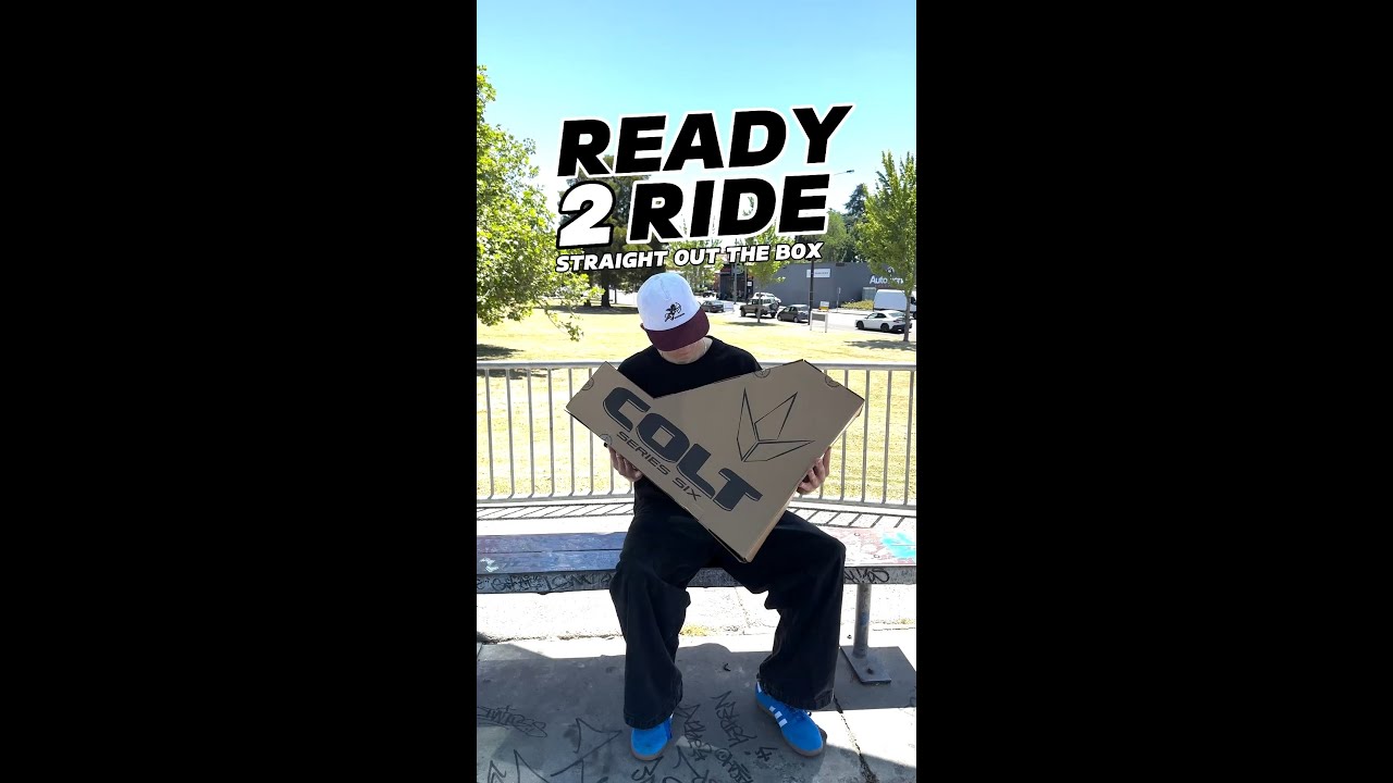 Colt S6 | Ready 2 Ride out of the box! #ColtS6 #Envyscooters #Scootering