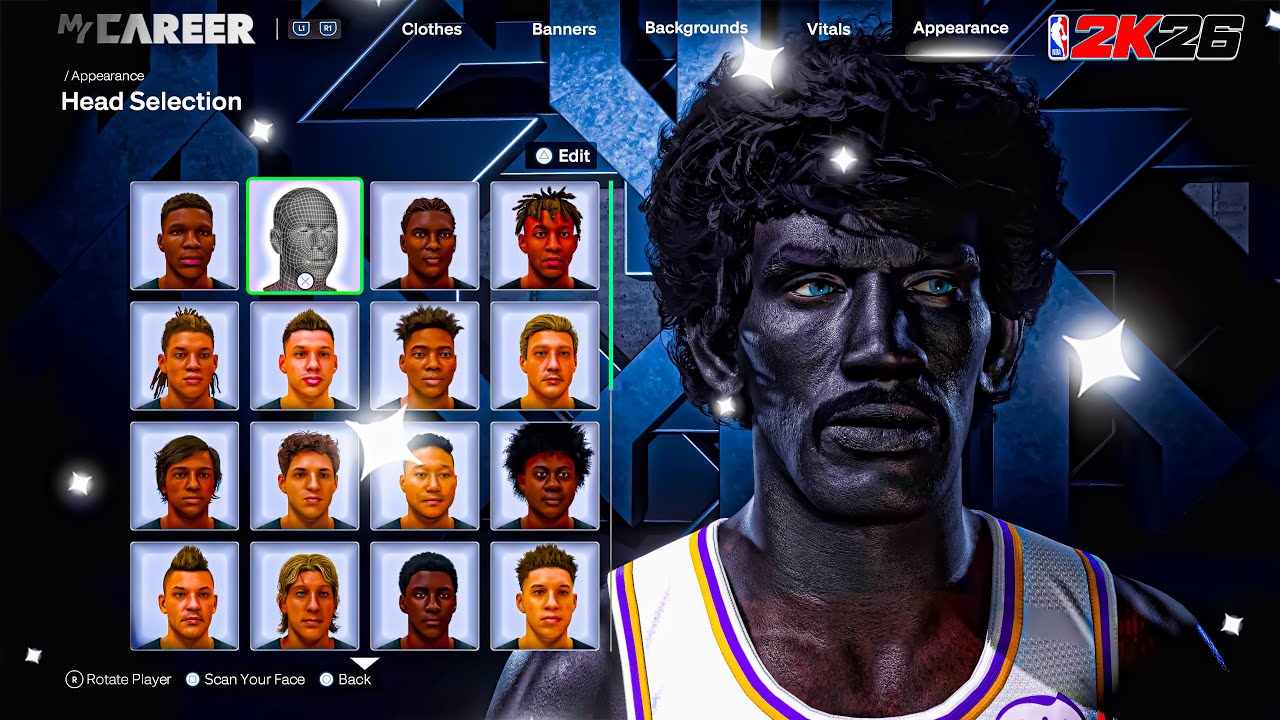 THIS IS THE BEST ALL BLACK TAZ FACE CREATION ON NBA2k26 BEST CHEEYS FACE CREATION 