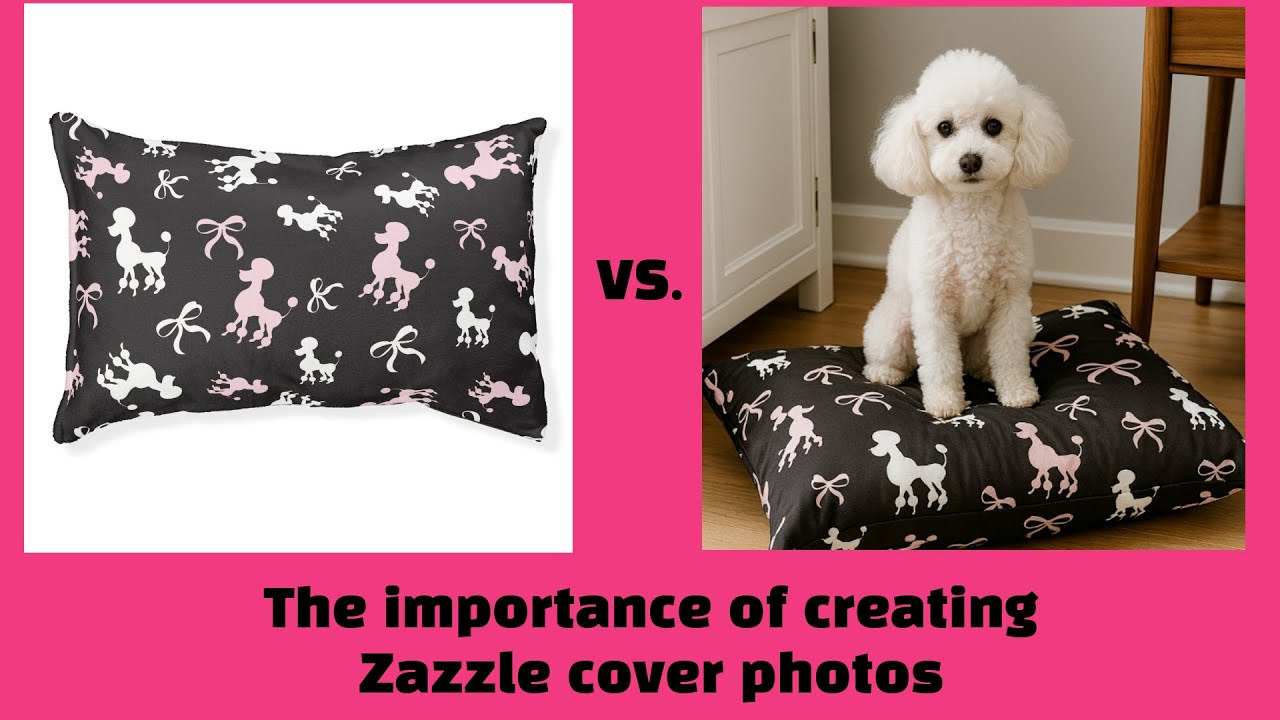 From Basic to Buyable!:  The Importance of Creating Zazzle Cover Photos