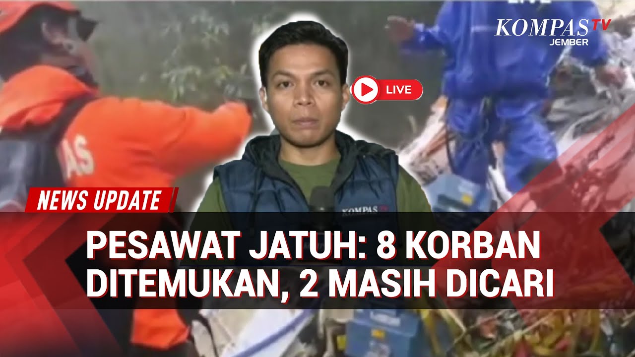 Evakuasi Berlanjut! 8 Korban Pesawat ATR 42-500 Ditemukan, 2 Masih Dicari