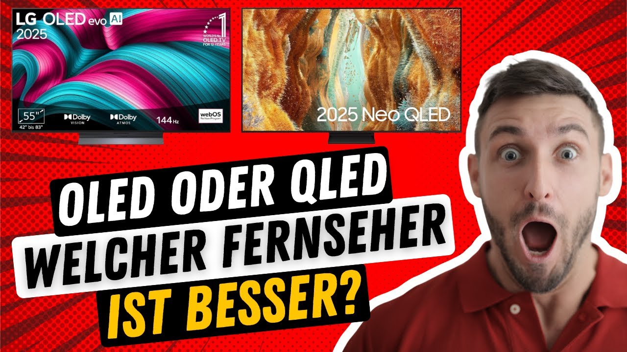 Welcher Fernseher ist besser - OLED oder QLED?