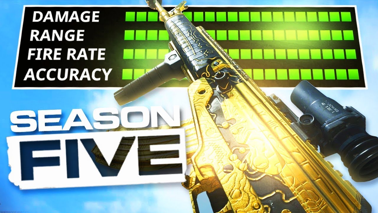 the FASTEST KILLING GUN in Season 5! BROKEN GALIL CLASS in Warzone! (Modern Warfare Warzone)