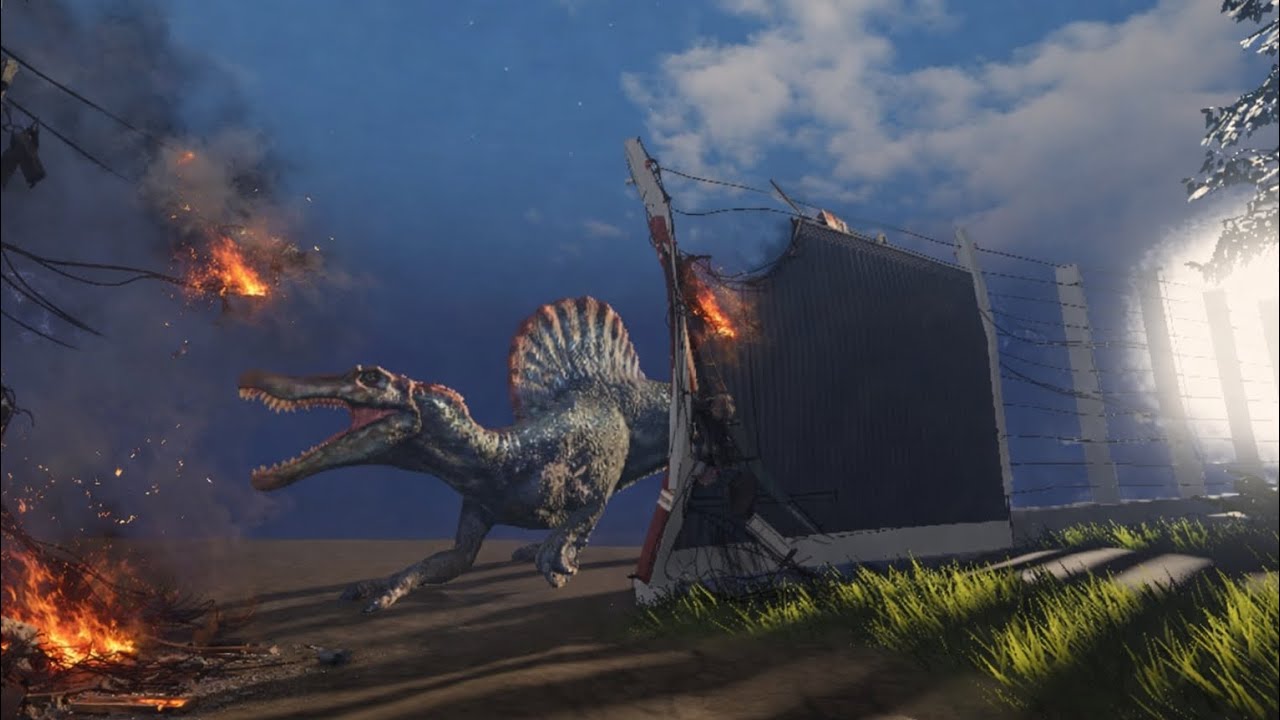 The Spinosaurus Breakout | Roblox Jurassic Genesis