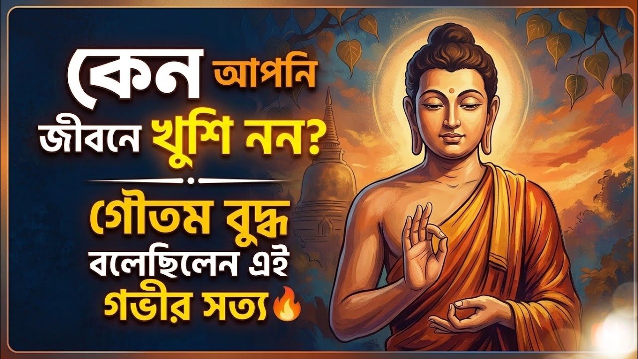 গৌতম বুদ্ধের এই ৫টি শিক্ষা আপনার জীবন বদলে দেবে  | Gautam Buddha motivational speech | Inspired Talk