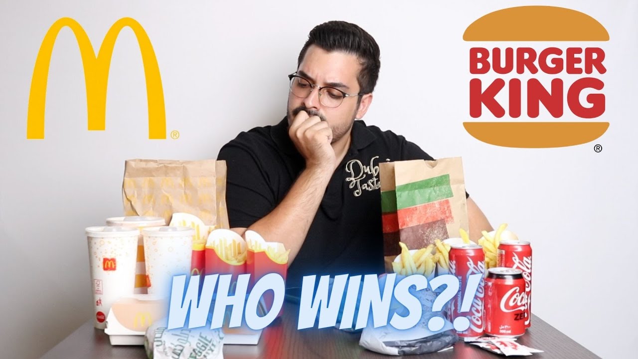This Or That? Mcdonald's VS Burger King in Dubai!