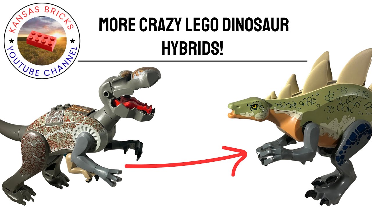 More Crazy LEGO Dinosaur Hybrids! (Pt 2)