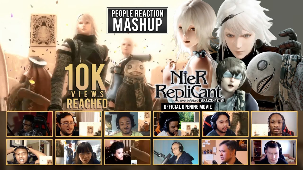 Official Opening Movie | NieR Replicant ver.1.22474487139 [ Reaction Mashup Video ]