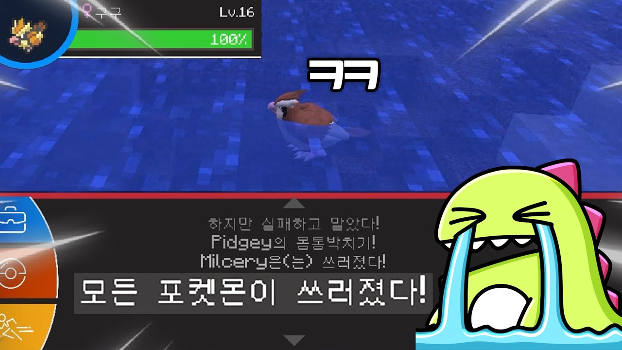 〔 마크 포켓몬 서버 〕 1일차 - 구구 선에서 정리 ㅋㅋ
