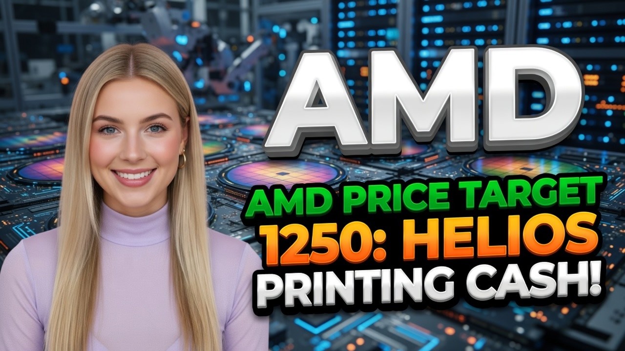 Целевая цена AMD 1250: Helios печатает деньги! Анализ акций AMD