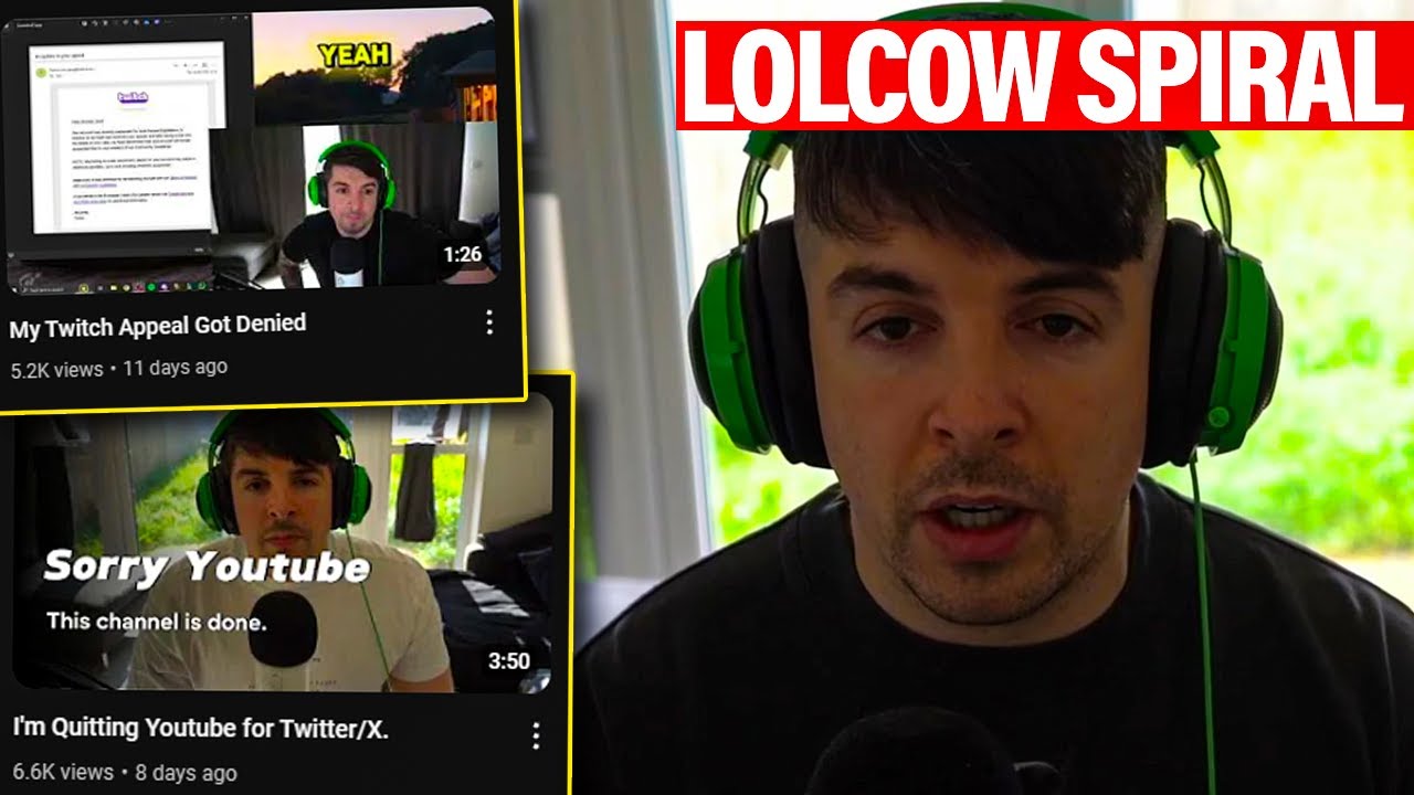 Gross Gore SPIRALS! Claims CUCK Videos Were FAKE!