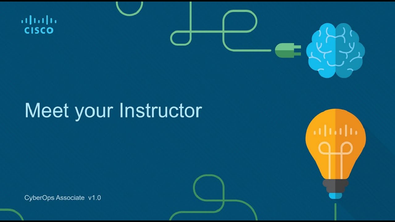 Meet Your Instructor CTIS 19
