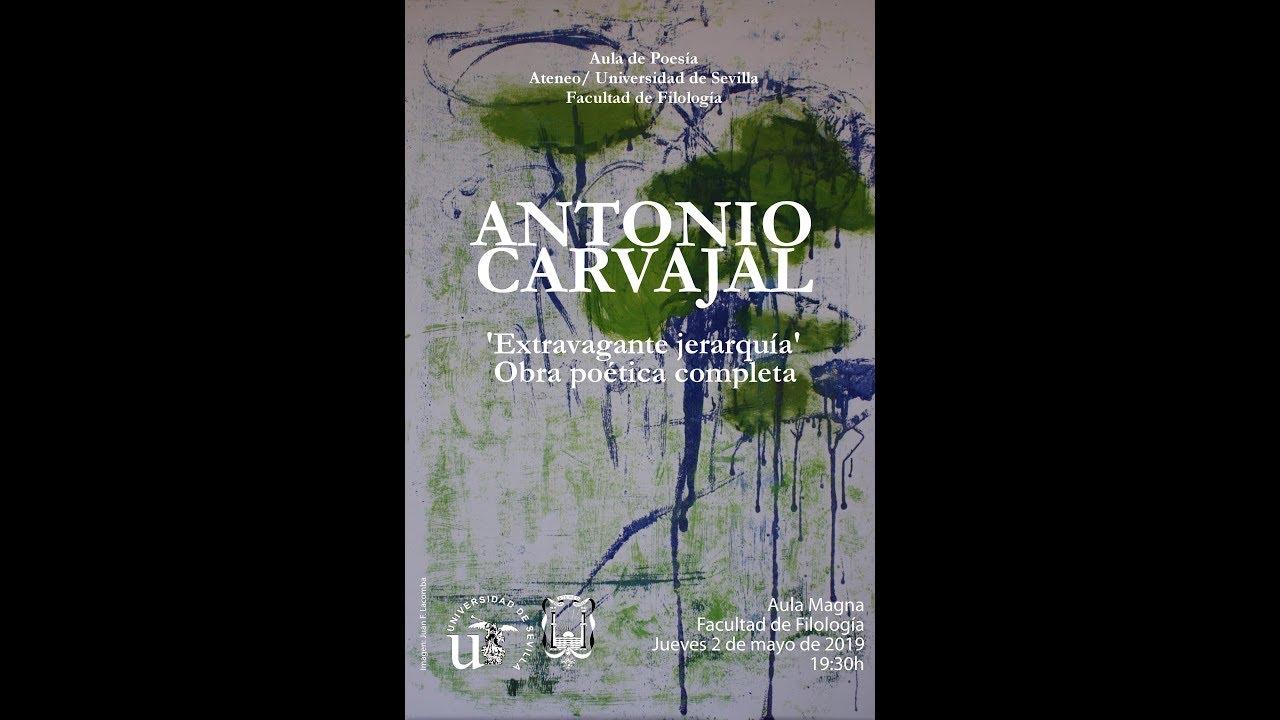 Recital poético de Antonio Carvajal