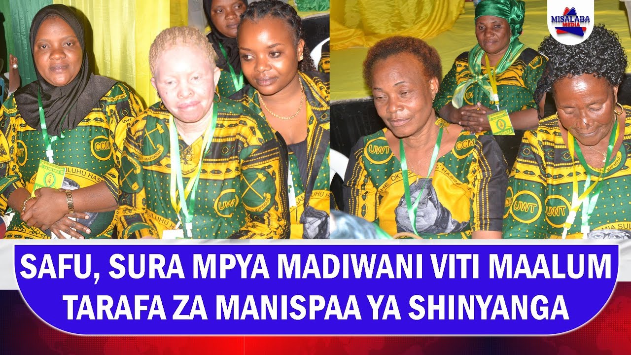 MATOKEO YA UCHAGUZI WA MADIWANI VITI MAALUM CCM KATIKA TARAFA ZA MANISPAA YA SHINYANGA YATANGAZWA