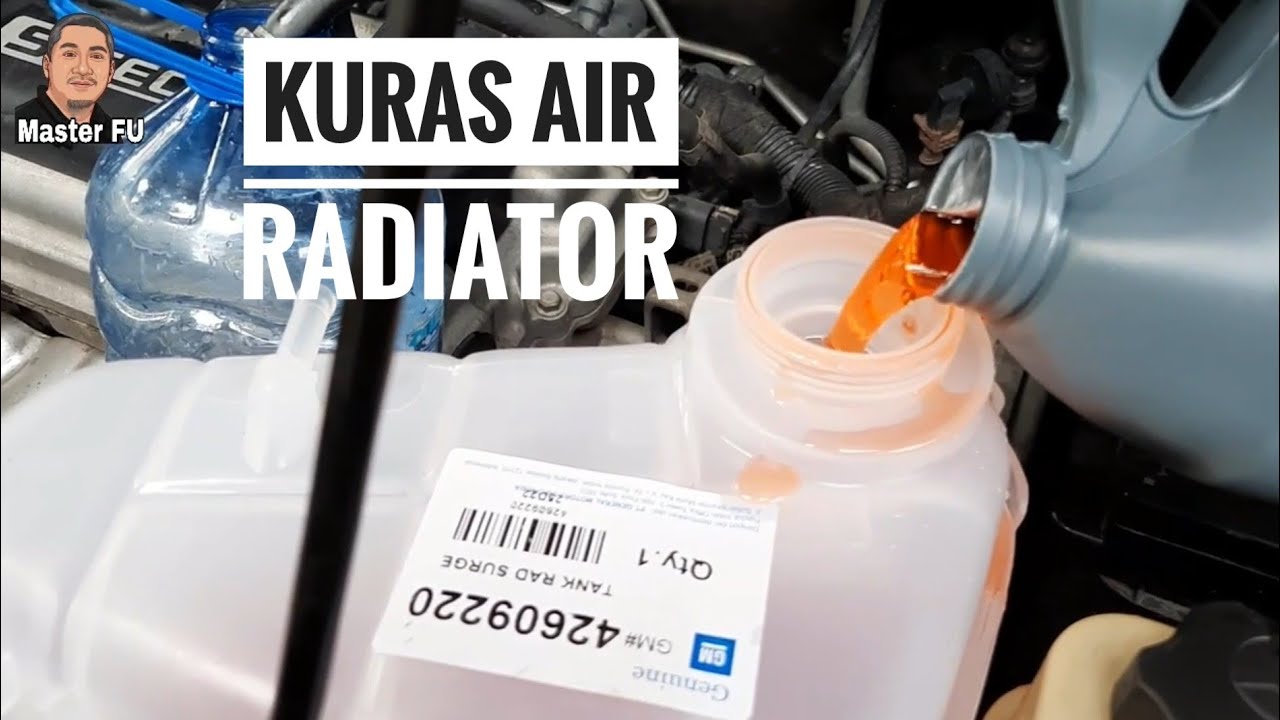 Cara Ganti dan Kuras Air Radiator | Ganti Tabung Radiator | Chevrolet Spin