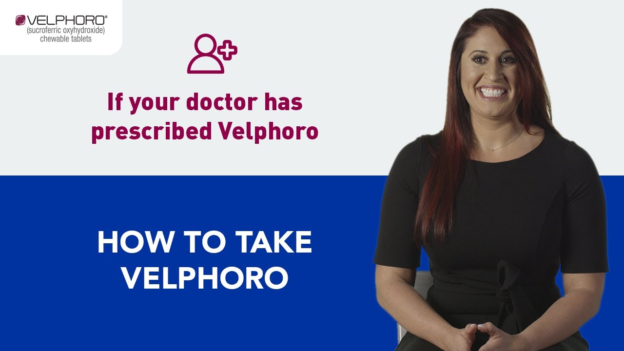 How to take Velphoro: While on Treatment