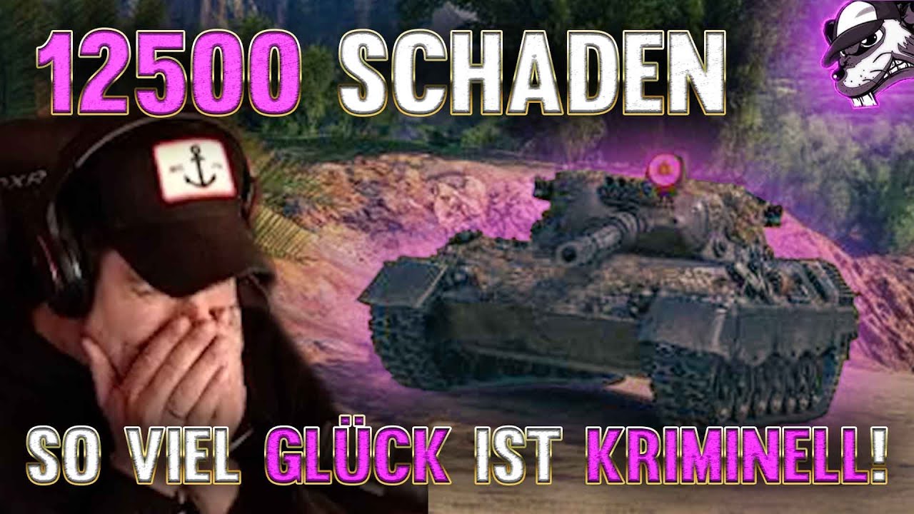 Übertreib halt! So viel Glück ist kriminell! [World of Tanks - Gameplay - Deutsch - Kommentar]