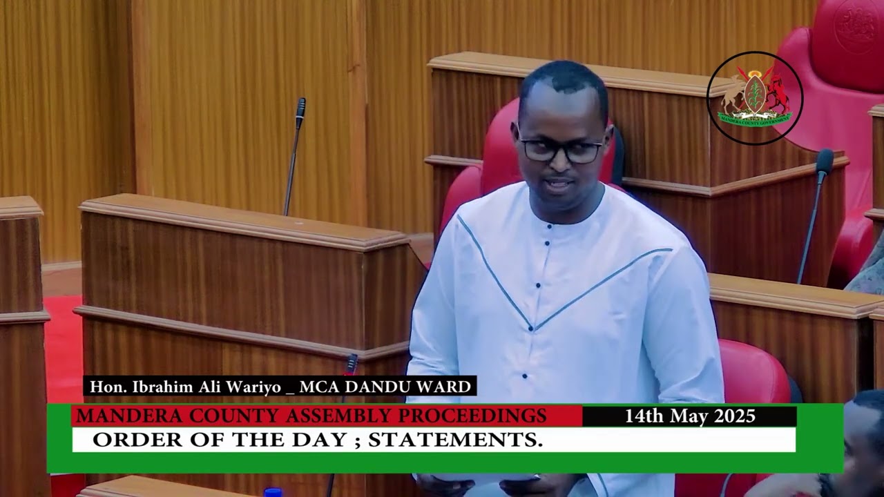 STATEMENT BY HON. IBRAHIM ALI WARIO TO COMMITTEE ON WATER