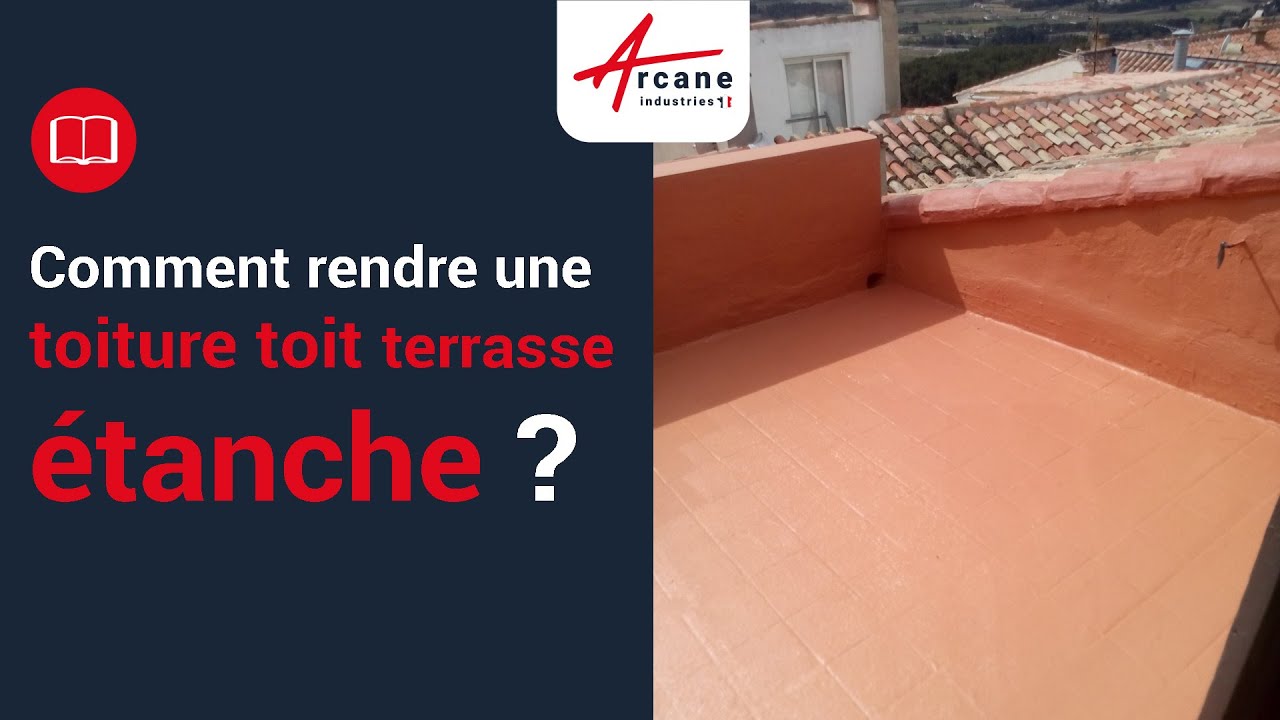 Comment faire une étanchéité toiture terrasse ? | Tuto complet