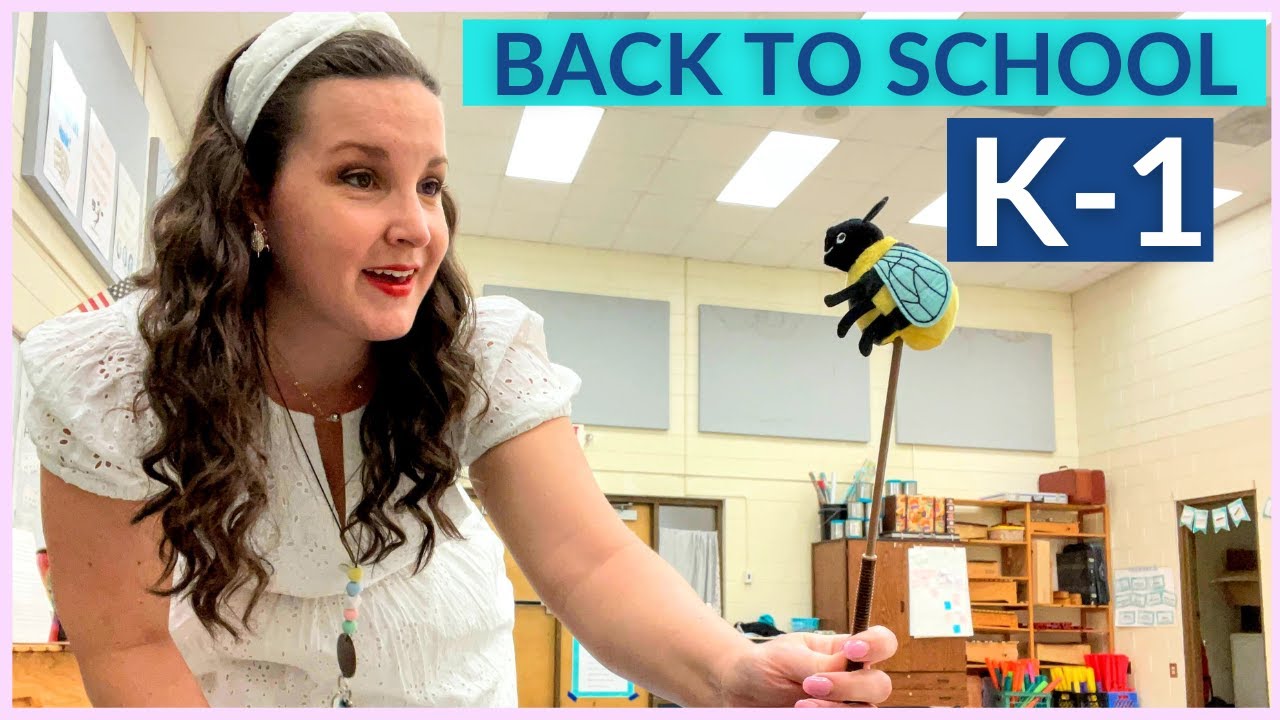 BACK TO SCHOOL Activities for Kindergarten + 1st grade Elementary Music Classes (1st month!)