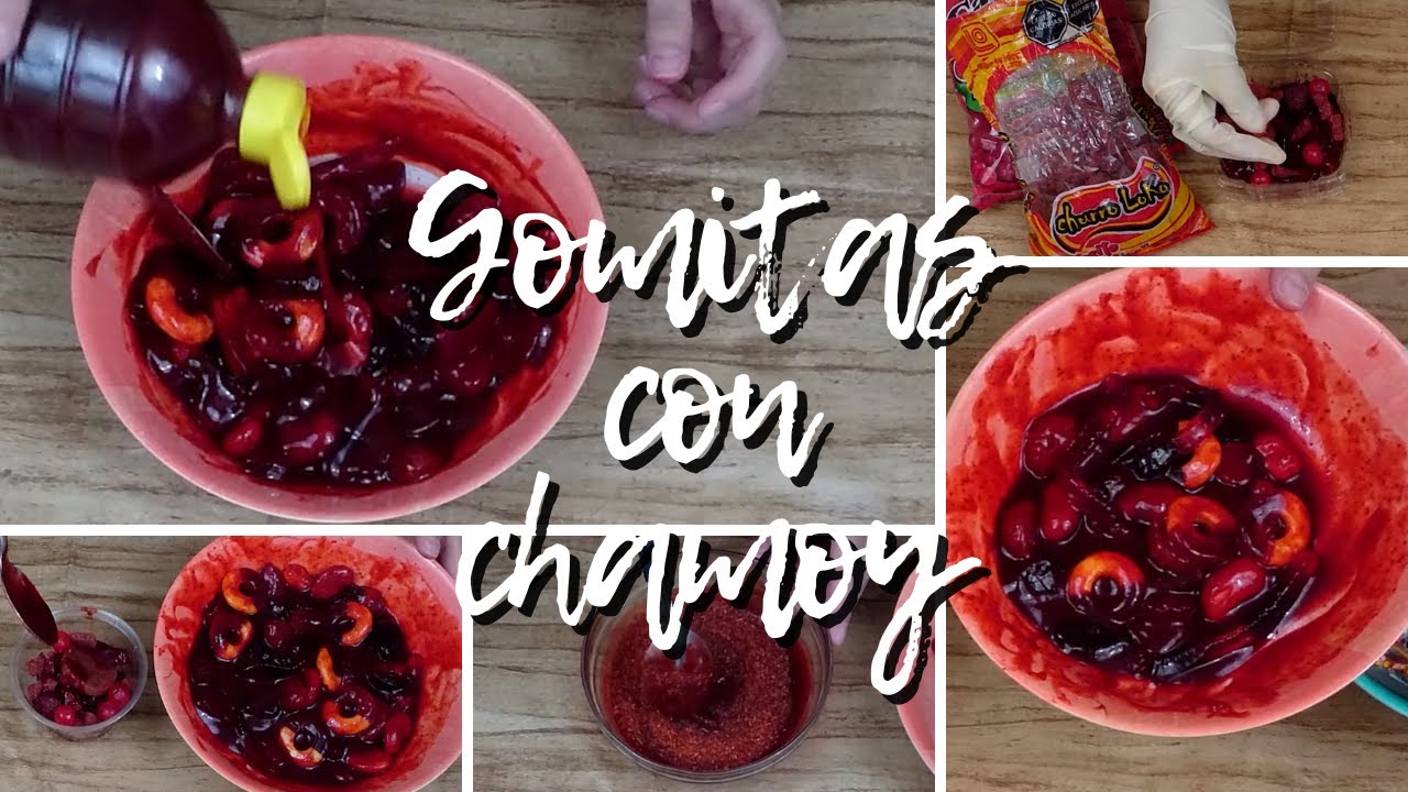 GOMITAS AHOGADAS EN CHAMOY PARA VENDER | GOMITAS ENCHILADAS | GOMITAS CON CHAMOY
