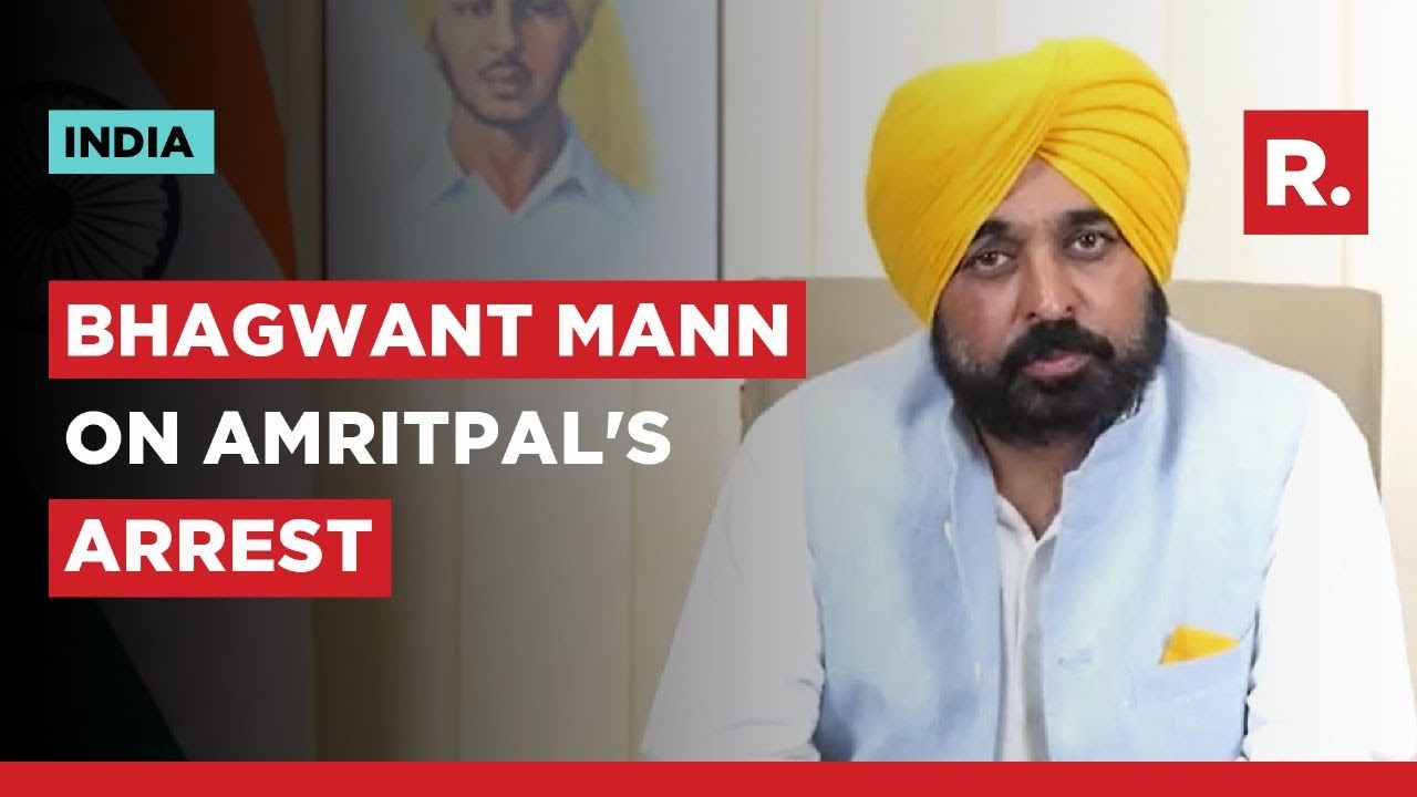 Bhagwant Mann Briefs On Amritpal Singh's Arrest: 'Strict action will be taken,'