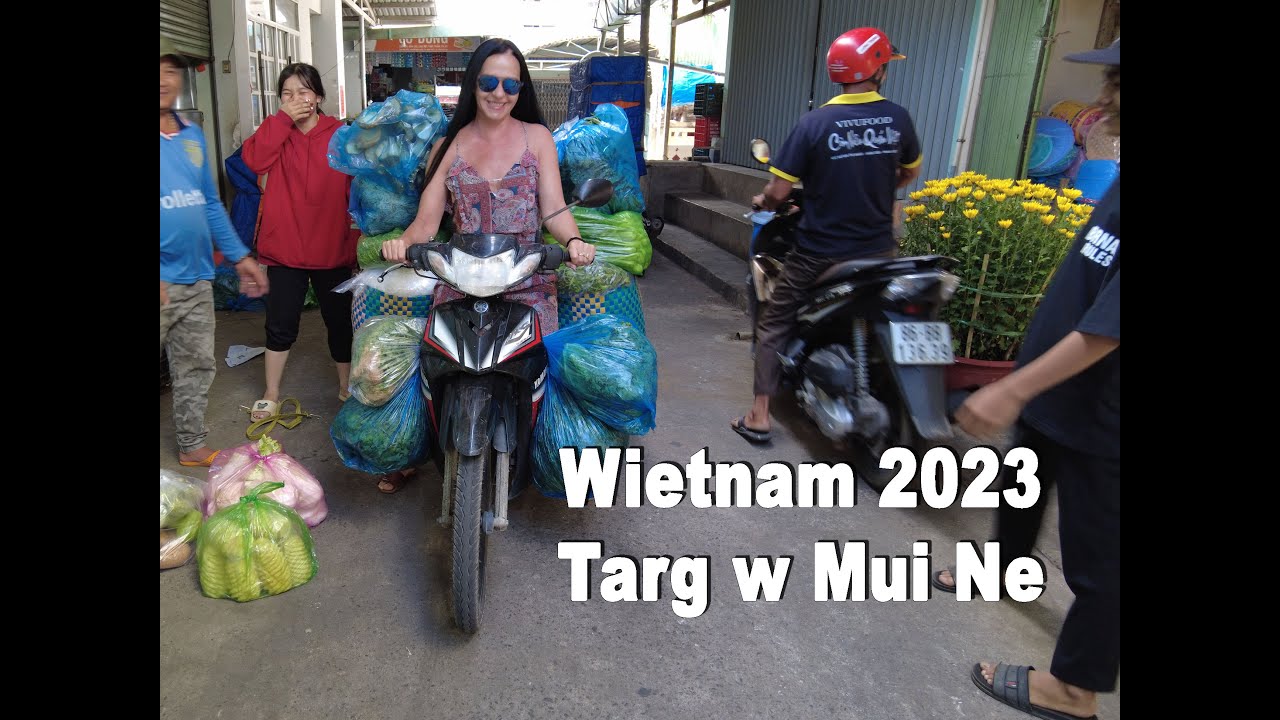 Fajny odostawczak na targu w Mui Ne, Wietnam