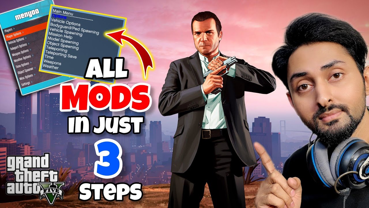 How to Mod GTA 5 PC in Just 3 Steps (2024) | GTA 5 Mods | Hindi/urdu | The Noob