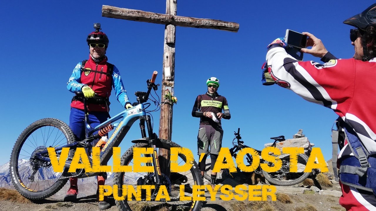 Valle d'Aosta: Punta Leysser (cicloalpinismo)