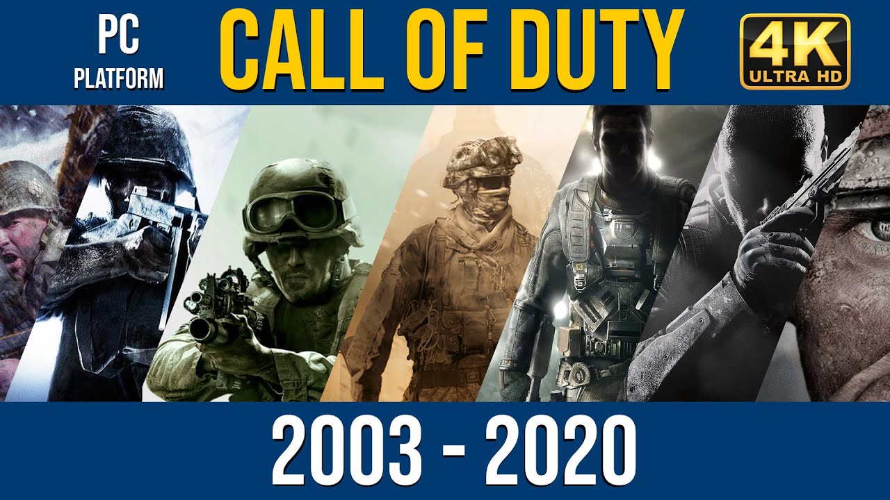 CALL OF DUTY - All PC games (2003 up to 2020) - Good Gold Games