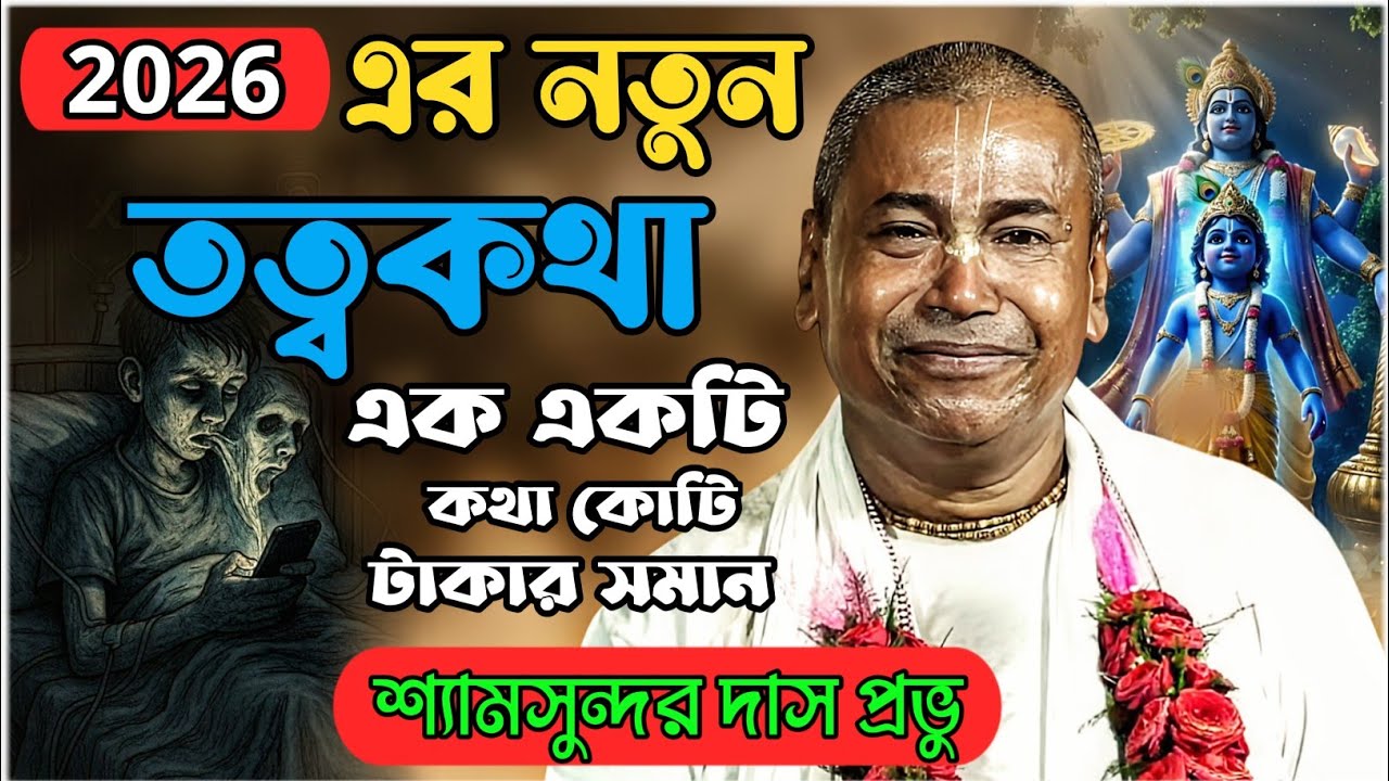 2026 এর নতুন তত্ত্ব কথা | প্রতিটি কথা বাস্তব সত্য | Shyam Sundar Das #kirtan | শ্যামসুন্দর দাস প্রভু