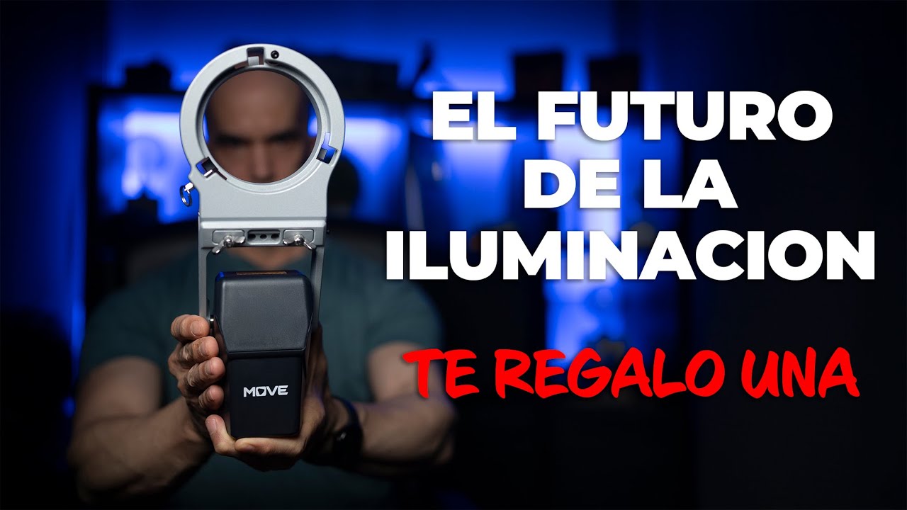 &iquest;EL FUTURO de la ILUMINACI&Oacute;N para Fotograf&iacute;a y V&iacute;deo? | Controla tu LUZ SIN MOVERTE | Falcam MOVE