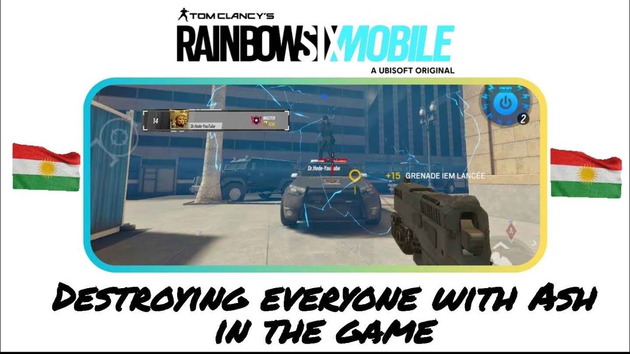 Destroying Everyone in Rainbow Six Mobile with ASH - Dr.Hede