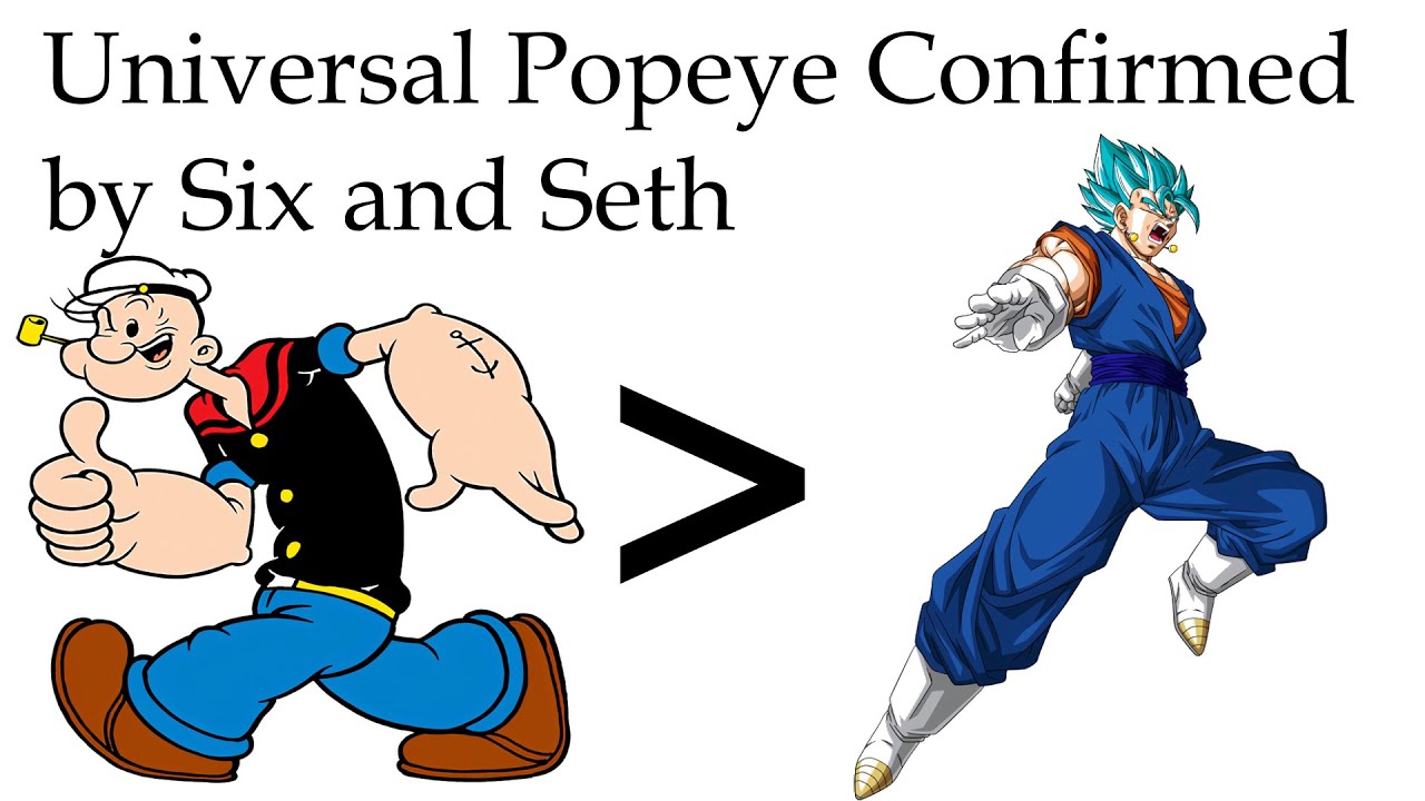 Seth and Six Scale Popeye agaisnt Other Anime/Manga Characters