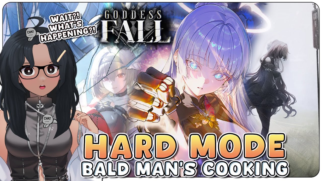 I HAVE SEVERAL QUESTIONS! - GODDESS FALL HARD MODE! | Goddess Of Victory Nikke | VOD #nikke