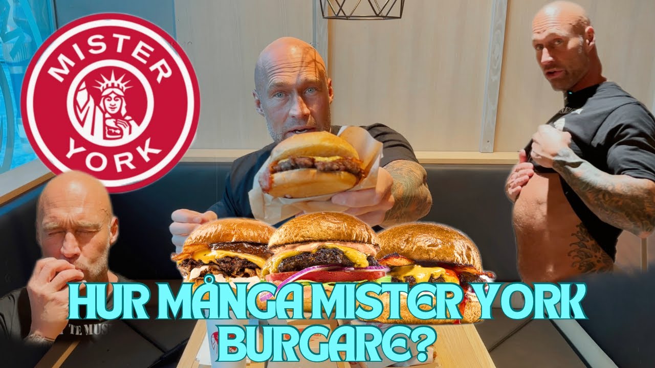 HUR MÅNGA MISTER YORK BURGARE KAN JAG ÄTA? 🍔💪🏻🥰