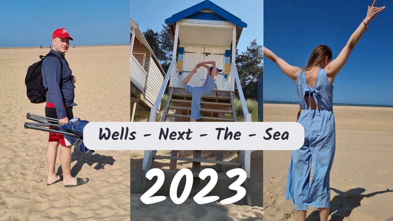 The most beautiful beach in England - Wells Next The Sea