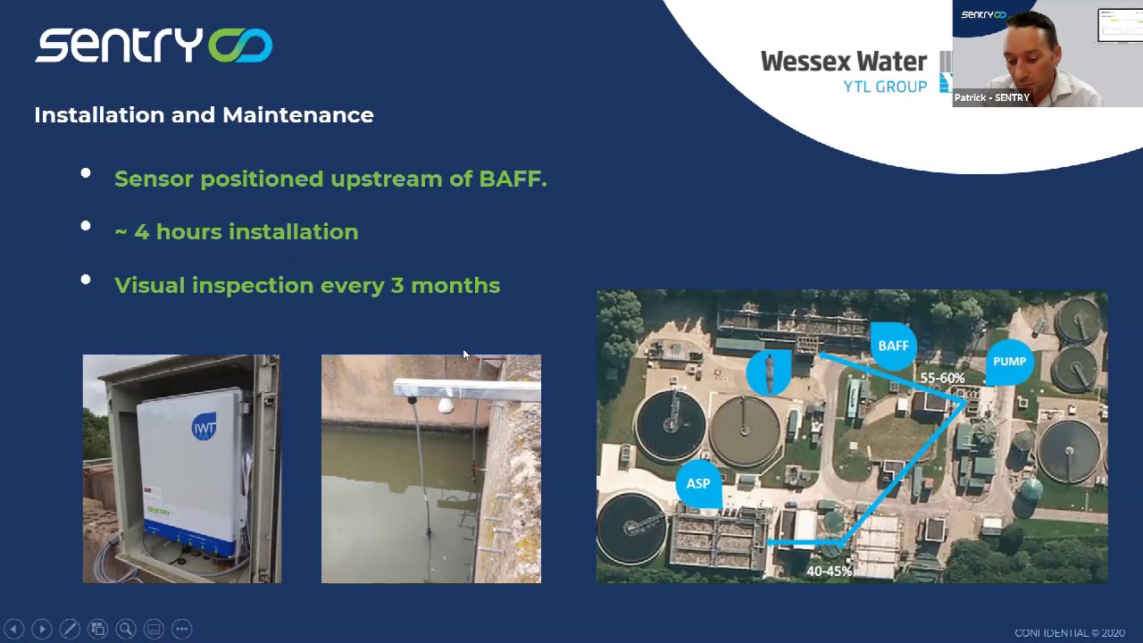 Wastewater aeration optimization with Wessex Water