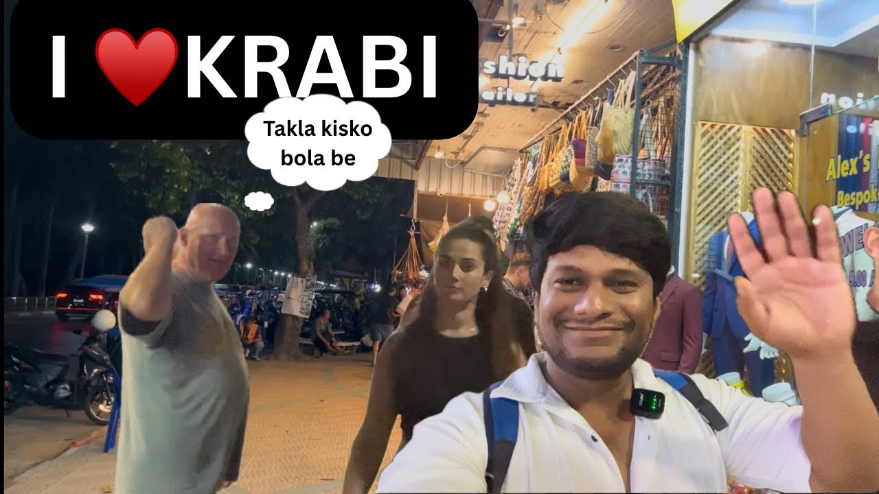 Unseen Krabi Nightlife 🇹🇭 Wild Party at Ao Nang Beach!
