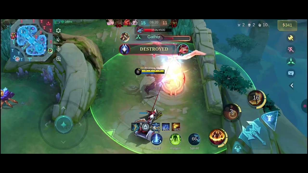 KAJA Skyblocker vs Thamuz Hanabi Uranus Gloo Cyclops