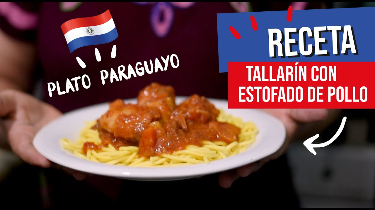 🇵🇾 RECETA TALLARÍN CON ESTOFADO PARAGUAYO ¡delicioso!