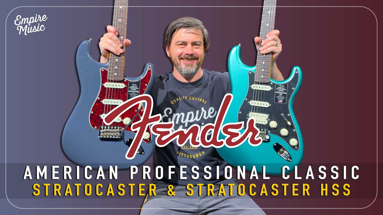 Fender American Professional Classic Stratocaster и Stratocaster HSS | EMPIRE MUSIC