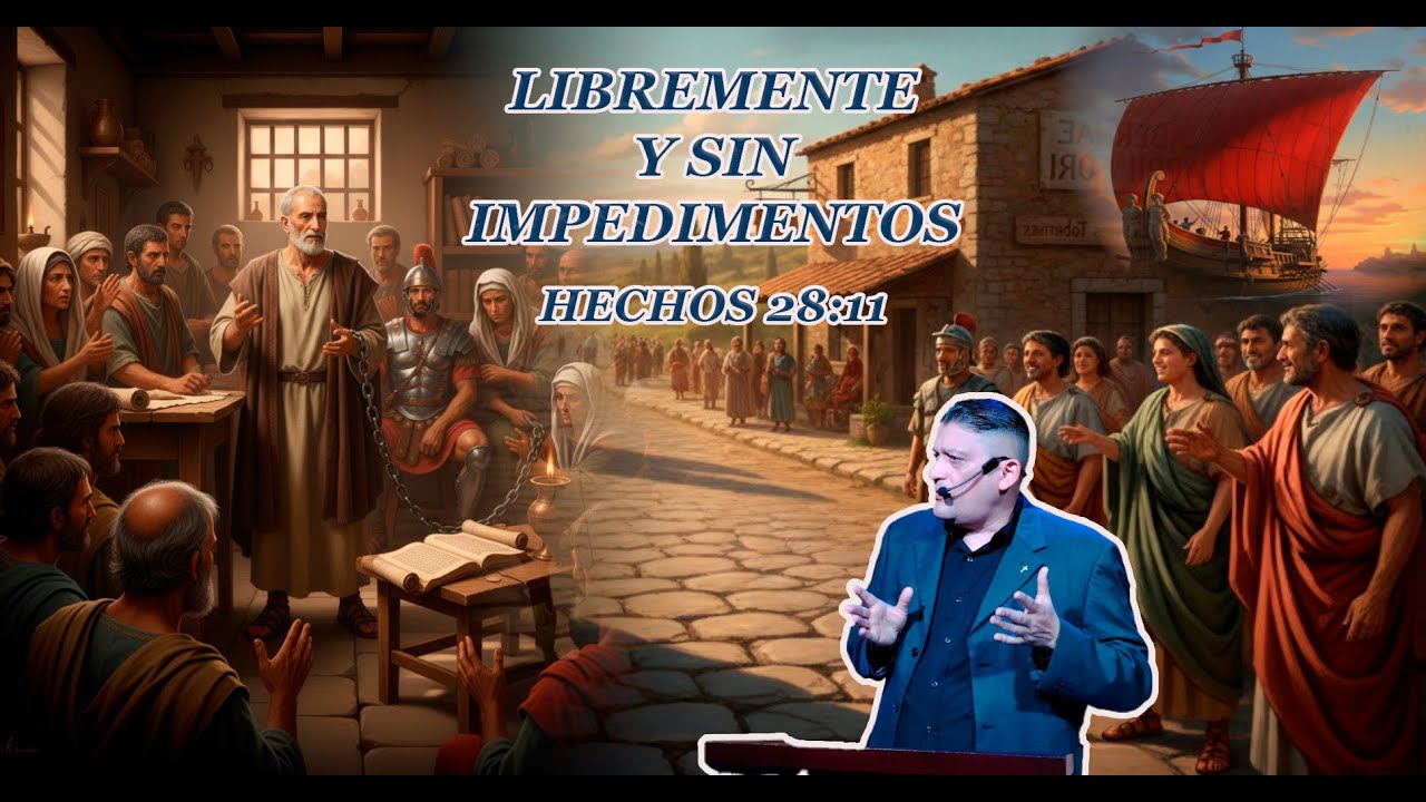 LIBREMENTE Y SIN IMPEDIMENTOS  /  HECHOS 28:11