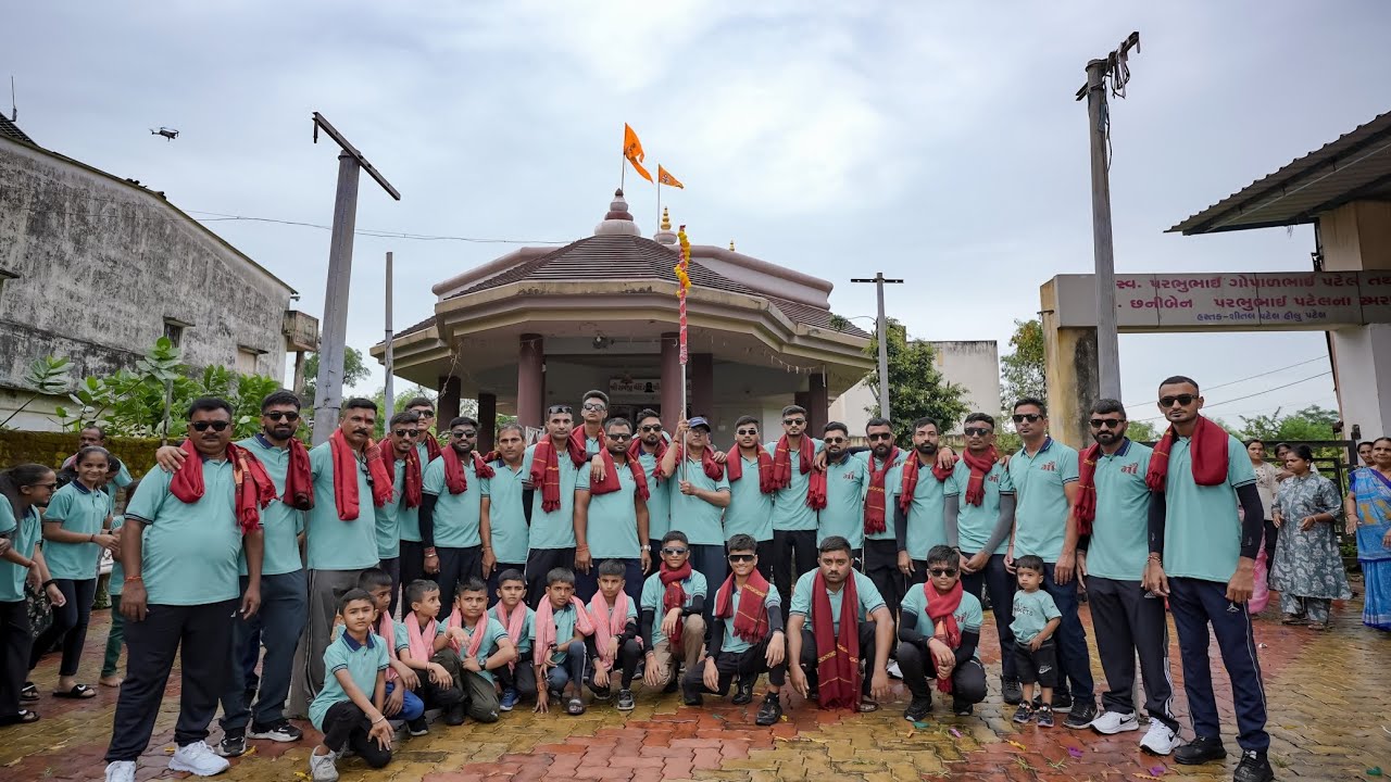 Maa Khodaldham Vasan to Khodiyar Mandir Rajpara Bhavnagar Padyatra 2K25 Day :- 1 Moj    